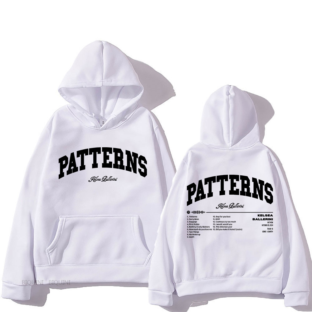 Winter Clothing Drawing - 2025 Kelsea Ballerini Patterns Tour Hooded