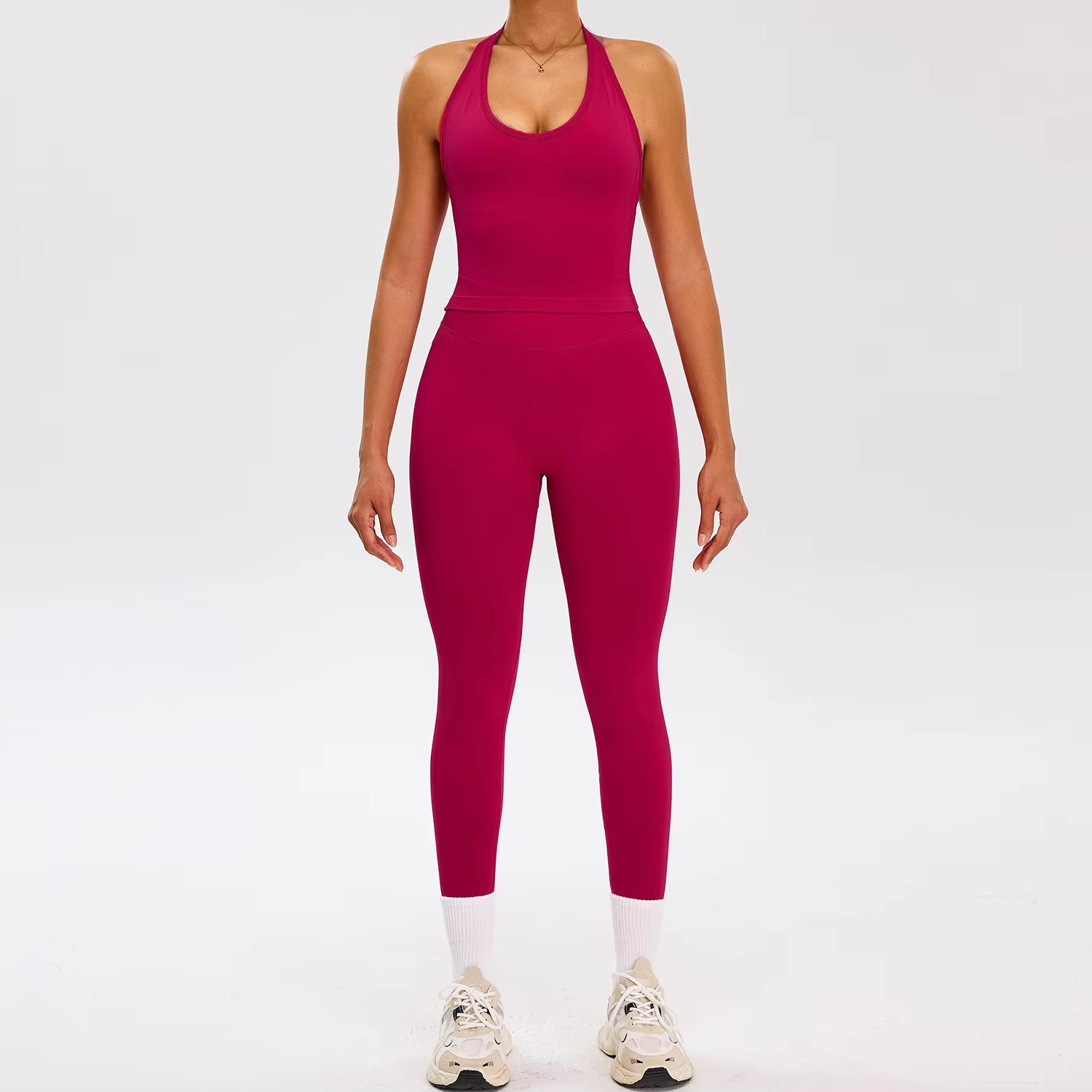 Winter Clothing Trends For Women - 2 Pieces Women's Tracksuit Seamless Yoga