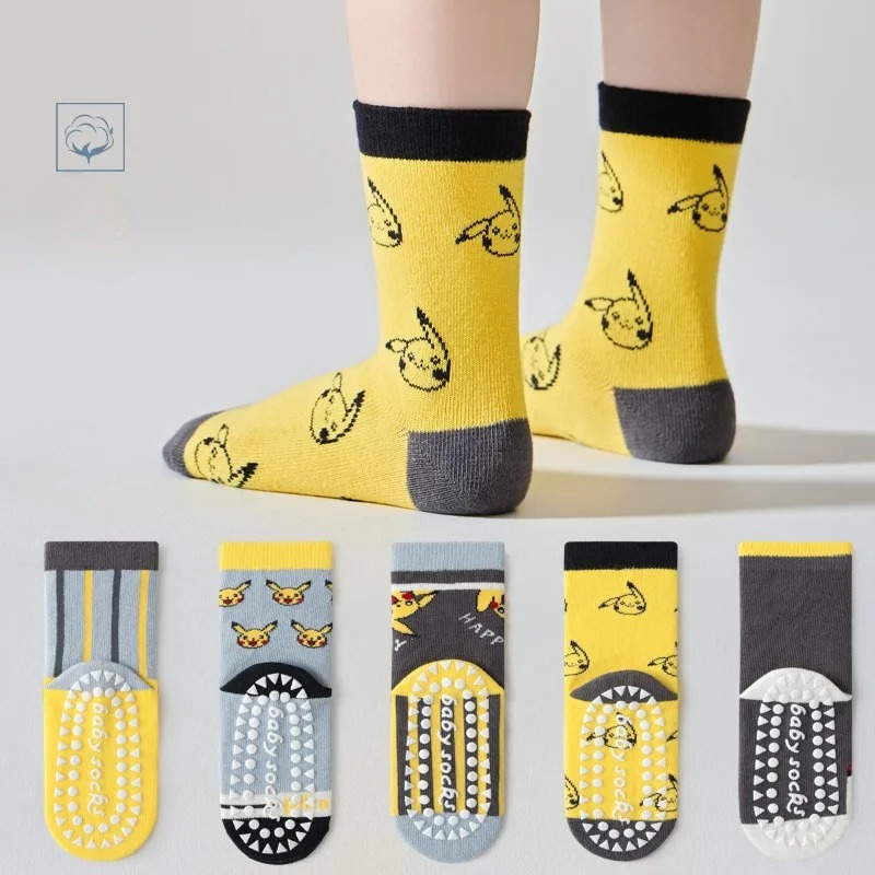 Winter Clothing For Babies - 5Pairs Anime Baby Children's Socks Cartoon