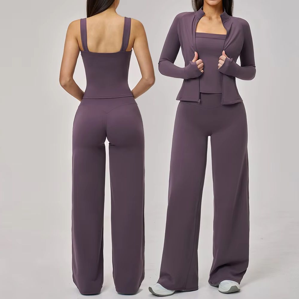 Winter Clothing Trends For Women - Yoga Set Women Sports Outfits 2/3PCS