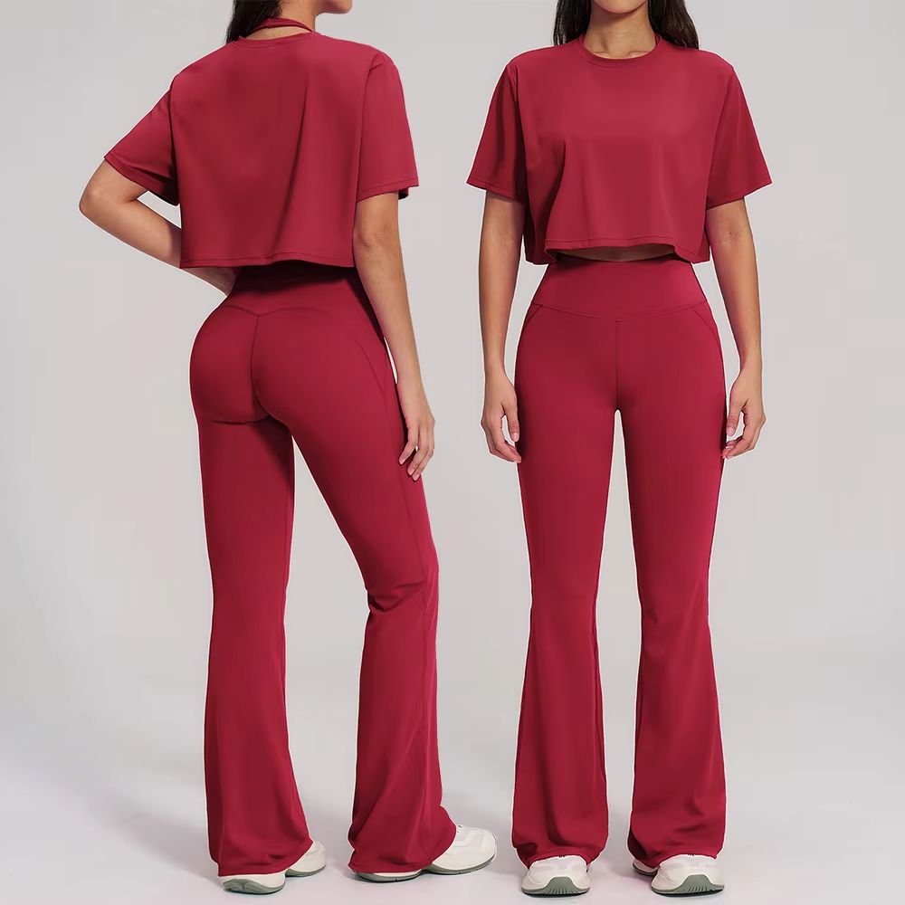 Winter Clothing Trends For Women - 2PCS Yoga Set Sports Outfit Gym