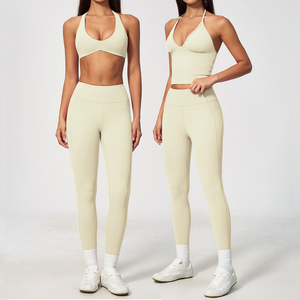 Winter Clothing Trends For Women - Women 2PCS Yoga Set 3/4 Sleeves